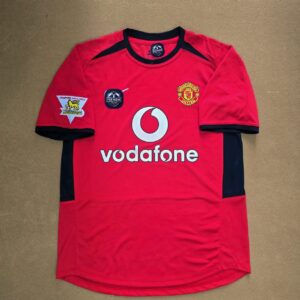 🔥 Manchester United 2002/03 – 2003/04 Retro Home Kit 🔥