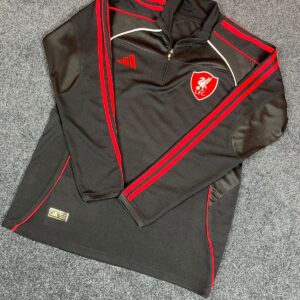 Liverpool Tracksuit 🔥

Fabric: Pique 225+ GSM
Logo: Imported Silicon
Zipper: YKK